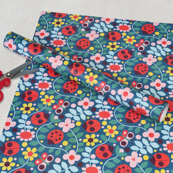 feuilles de papier cadeau - ladybird