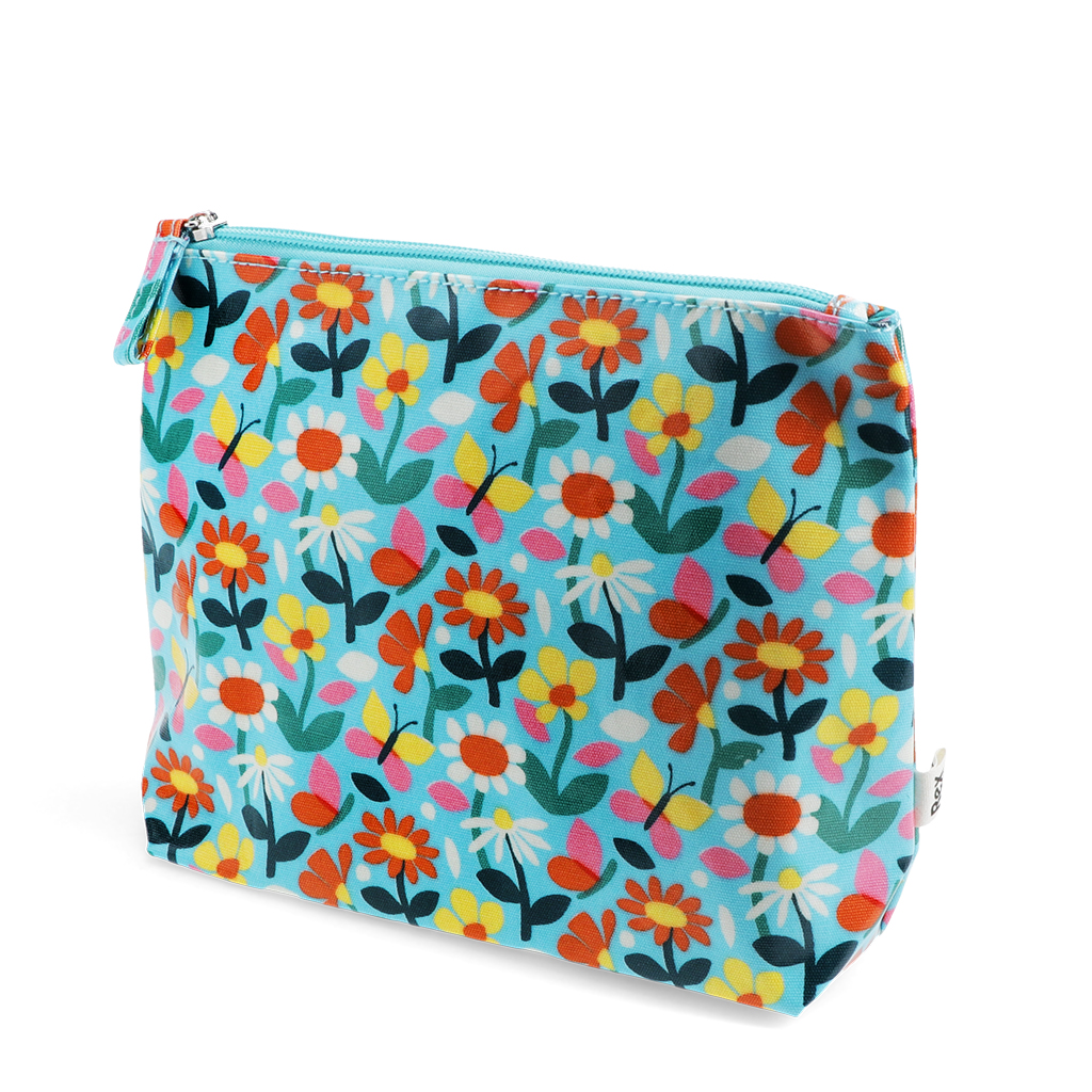 children's wash bag - butterfly garden