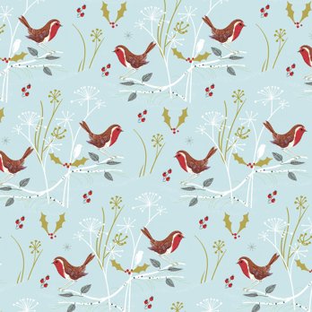 geschenkpapierbögen - winter walk