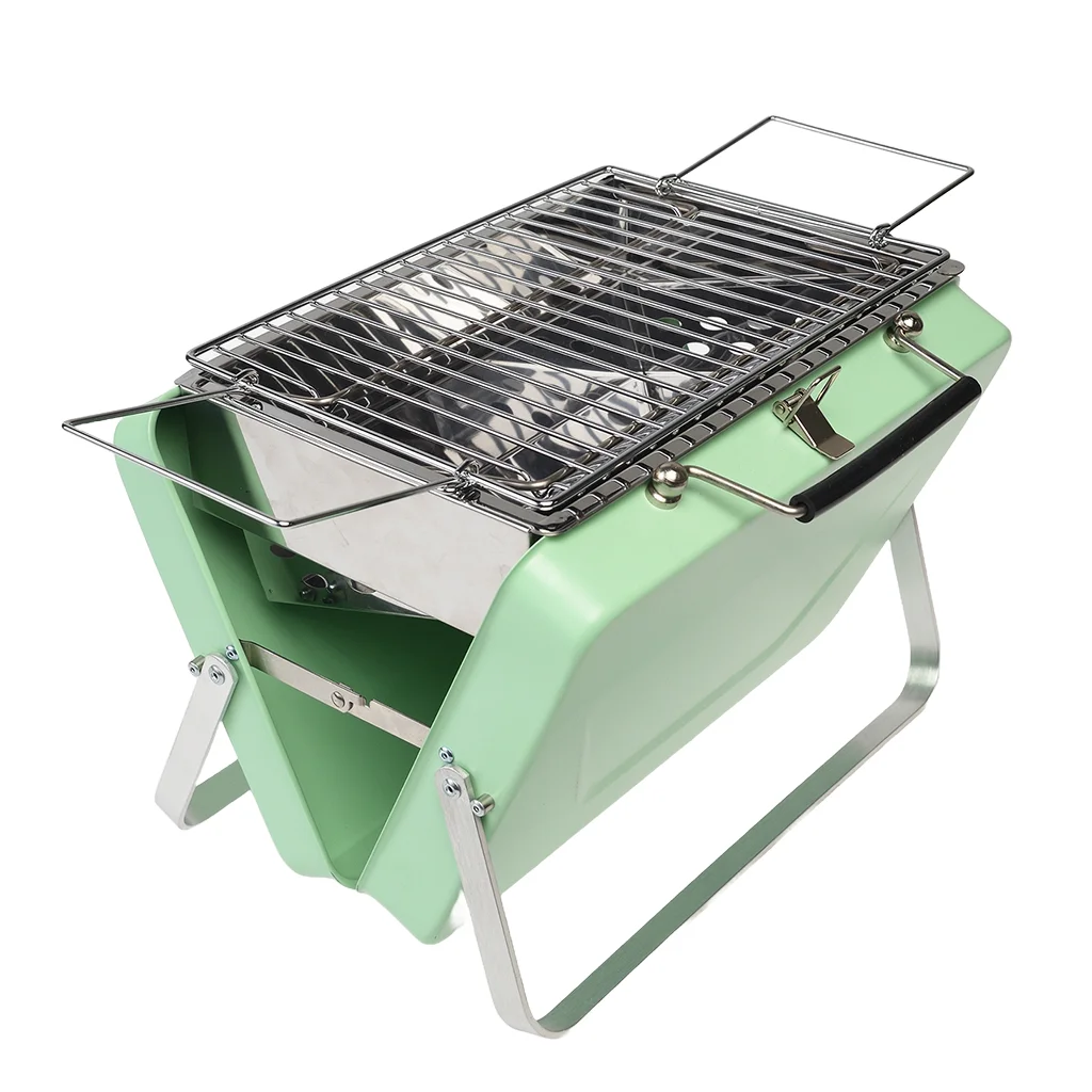 valise portable barbecue - vert