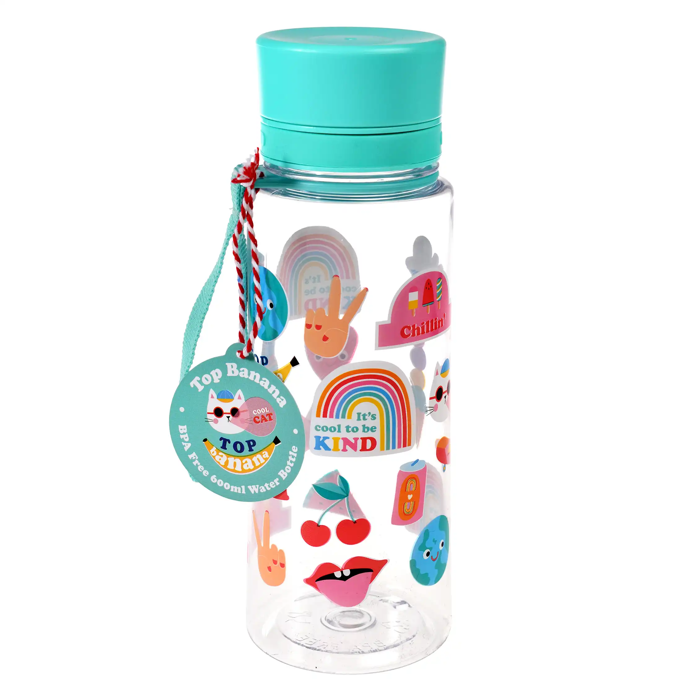 water bottle 600ml - top banana