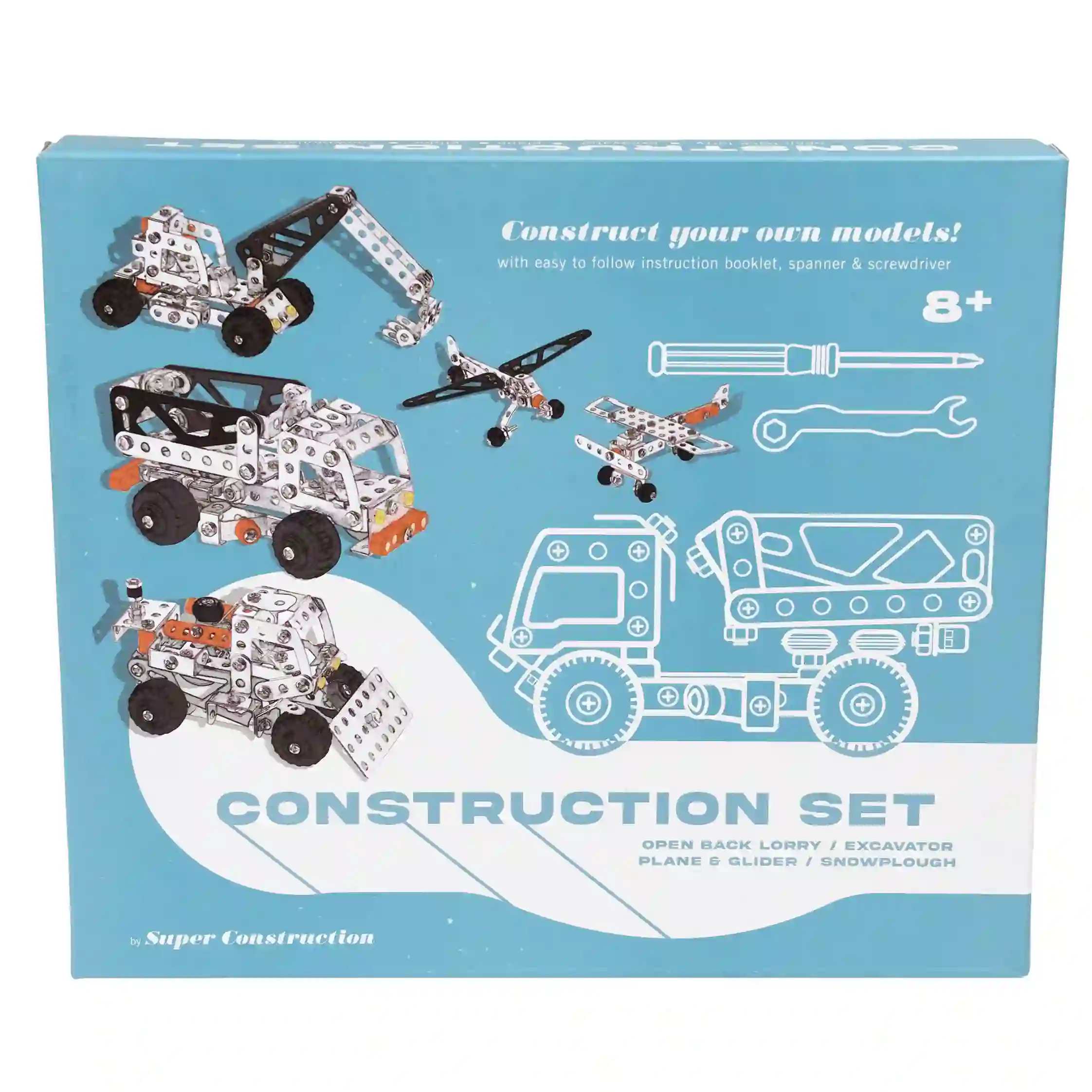 large construction set - 5 in 1