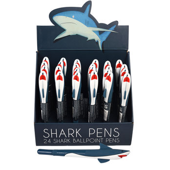 stylo à bille requin