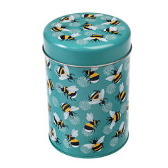 canister storage tin - bumblebee