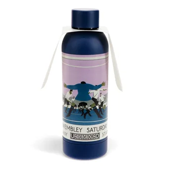 stainless steel bottle 500ml - tfl vintage poster "cup final" stainless steel bottle 500ml - tfl vintage poster "cup final"