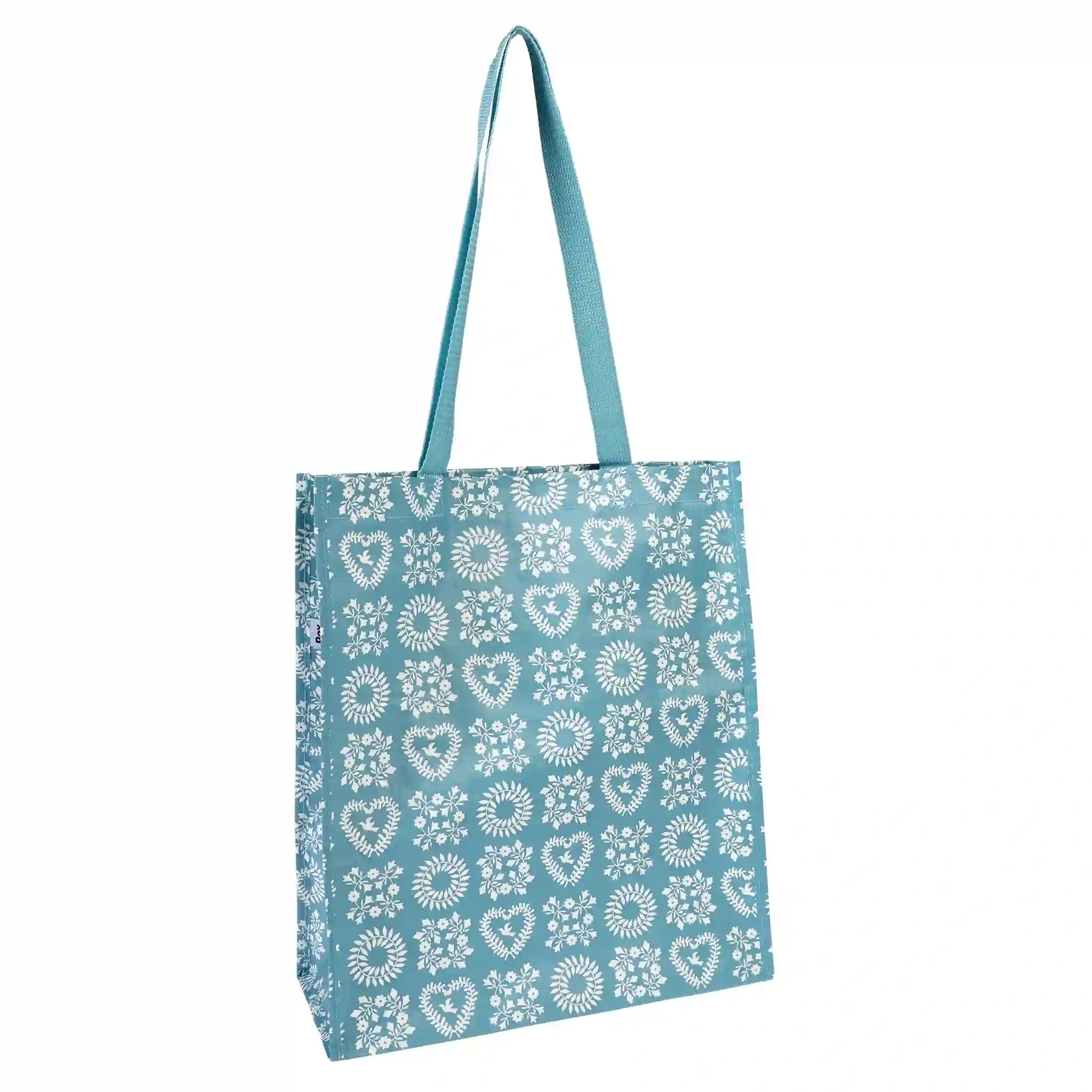 bolso de compras reciclada blue friendship