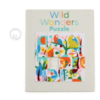 slide puzzle - wild wonders
