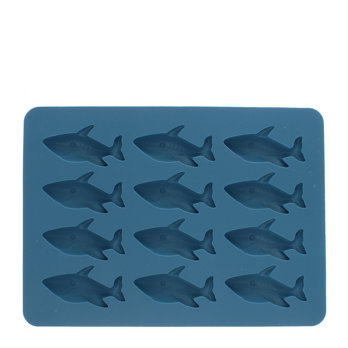 silicone ice cube tray - shark
