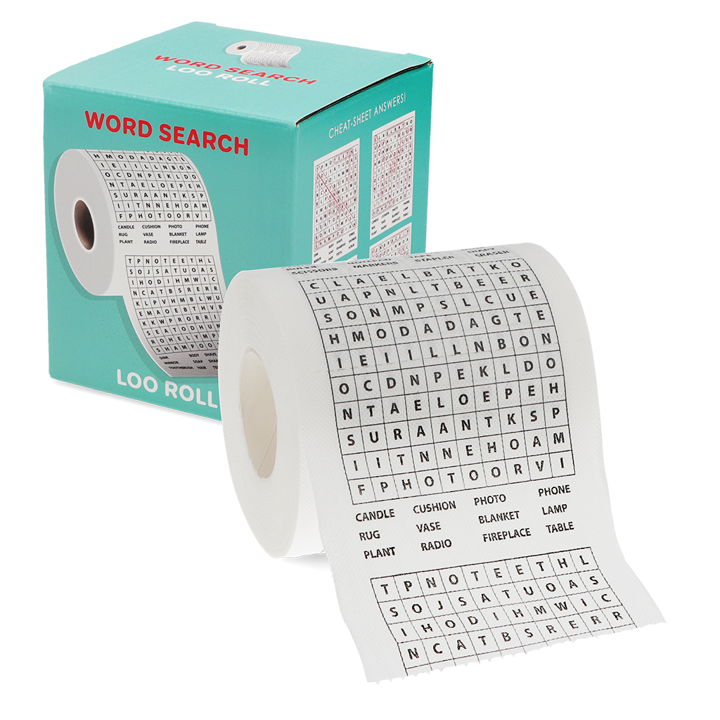 word search loo roll