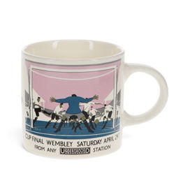 ceramic mug - tfl vintage poster "cup final"