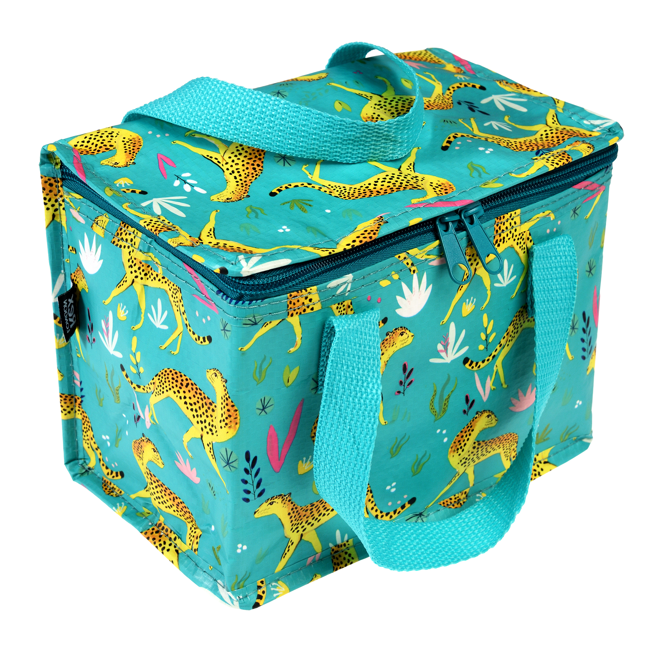 insulated lunch bag - cheetah