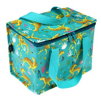 insulated lunch bag - cheetah