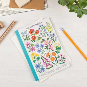 carnet a5 wild flowers