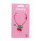 collier à paillettes - cherry