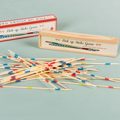 wooden pick up sticks game