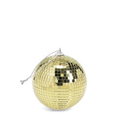 boule disco suspendue (10 cm) - gold