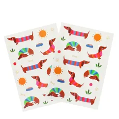 temporary tattoos - sunny sausage dog temporary tattoos - sunny sausage dog
