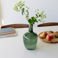 bottle vase (25cm) - green