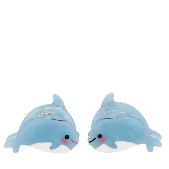 mini pinces à cheveux (lot de 2) - dauphins mini pinces à cheveux (lot de 2) - dauphins