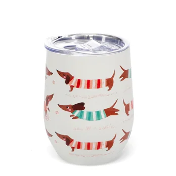 travel cup 350ml - sausage dog travel cup 350ml - sausage dog
