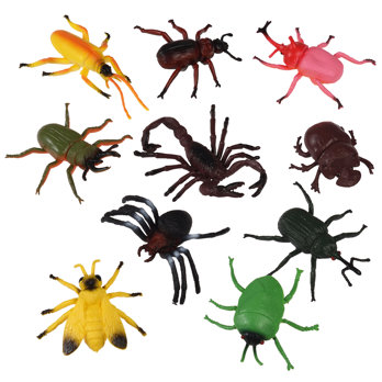 assorted creepy crawlies (box of 10)