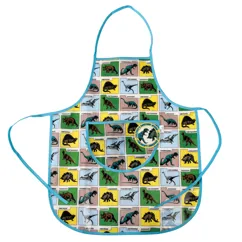 children's apron - prehistoric land