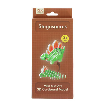 gestalte dein eigenes 3d-tier-modell - stegosaurus