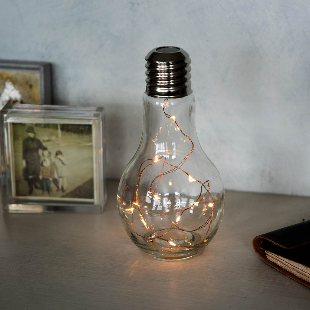 light bulb table lamp