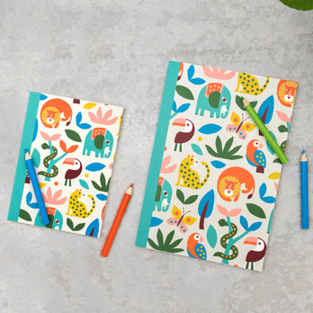 a5 notebook - wild wonders