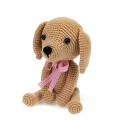 make your own crochet animal kit - puppy make your own crochet animal kit - puppy