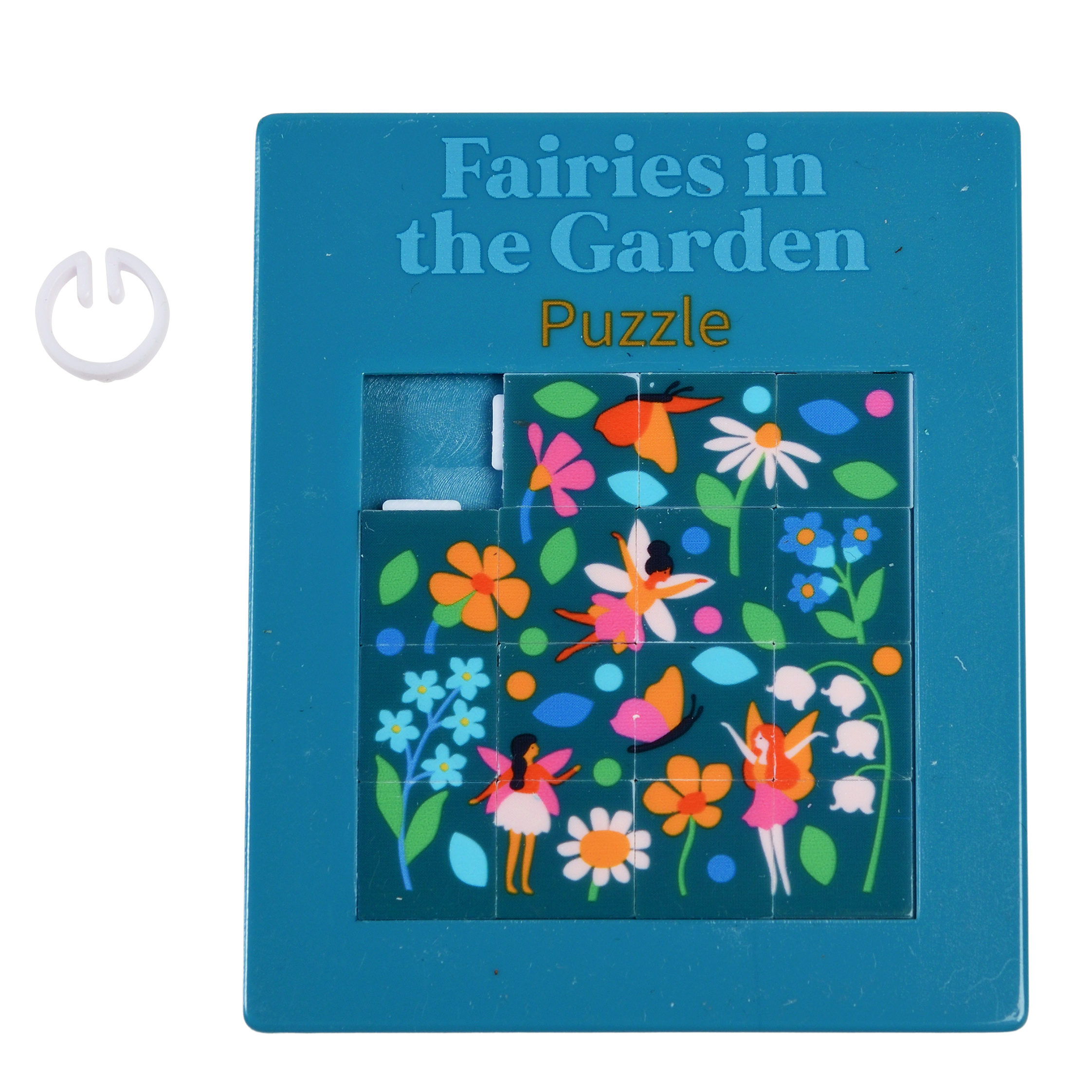 slide puzzle - fairies in the garden