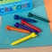 crayons têtes d'animaux (lot de 6)