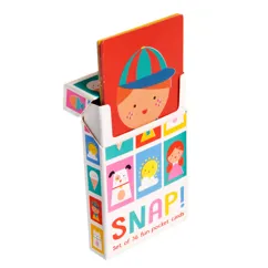 juego de tarjetas snap para niños