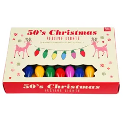 luces navideñas 50s christmas