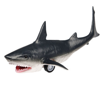 shark pull back toy