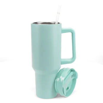 travel tumbler with handle (1.2ltr) - eggshell blue travel tumbler with handle (1.2ltr) - eggshell blue