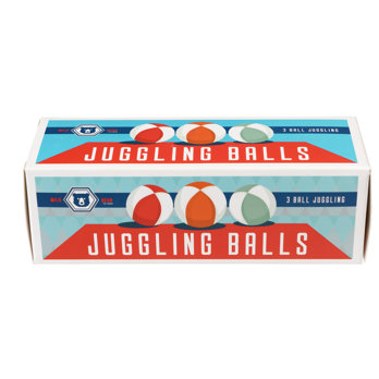 set of 3 mini juggling balls - wild bear