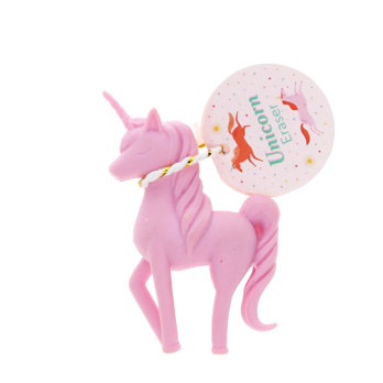 grande gomme rose - unicorn