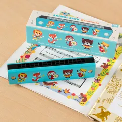 wooden harmonica - animal band wooden harmonica - animal band