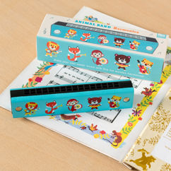 wooden harmonica - animal band