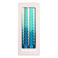 dip dye spiral candles (set of 4) - blue 