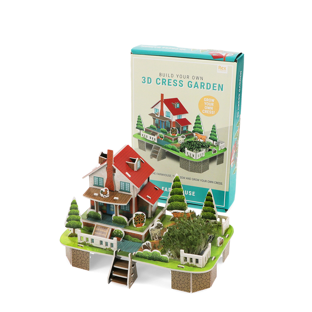 grow your own cress garden - small farmhouse