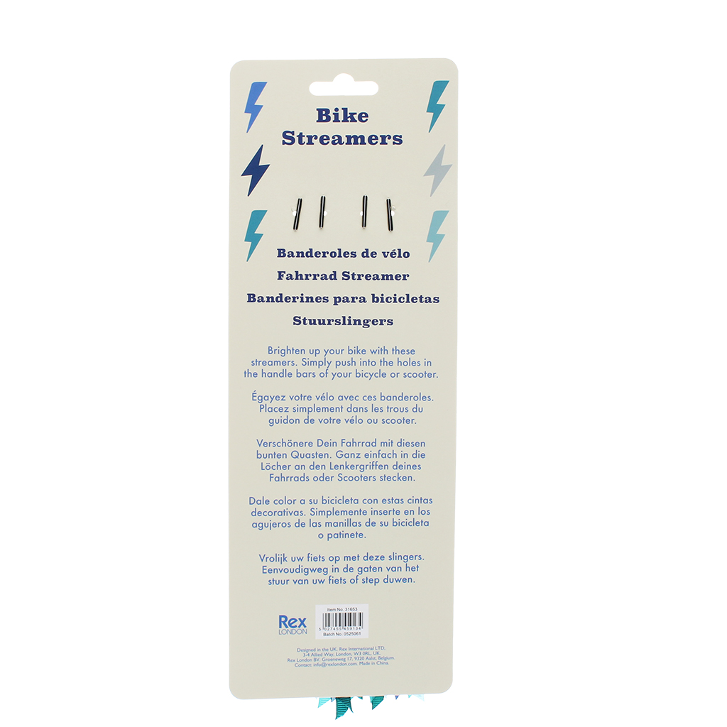 fahrradlenkerquasten - blau