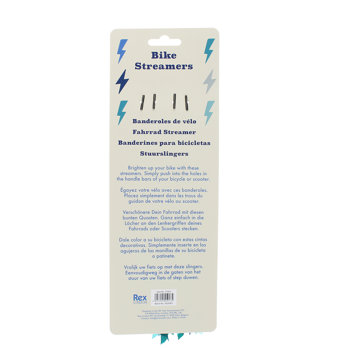 bicycle streamers - blue