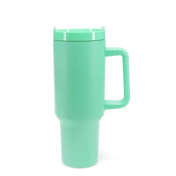 travel tumbler with handle (1.2ltr) - mint green travel tumbler with handle (1.2ltr) - mint green