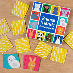 memory spiel animal friends