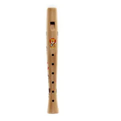children's wooden recorder - animal band children's wooden recorder - animal band