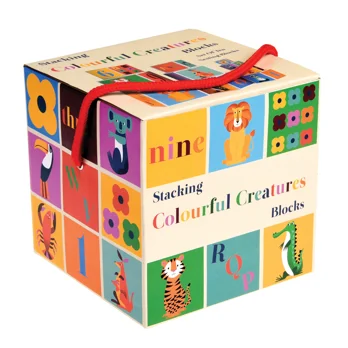 stacking blocks - colourful creatures stacking blocks - colourful creatures