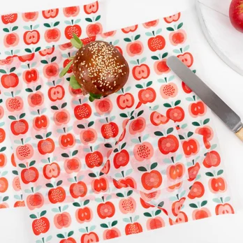 30 sheets greaseproof paper - vintage apple 30 sheets greaseproof paper - vintage apple