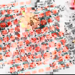 30 sheets greaseproof paper - vintage apple